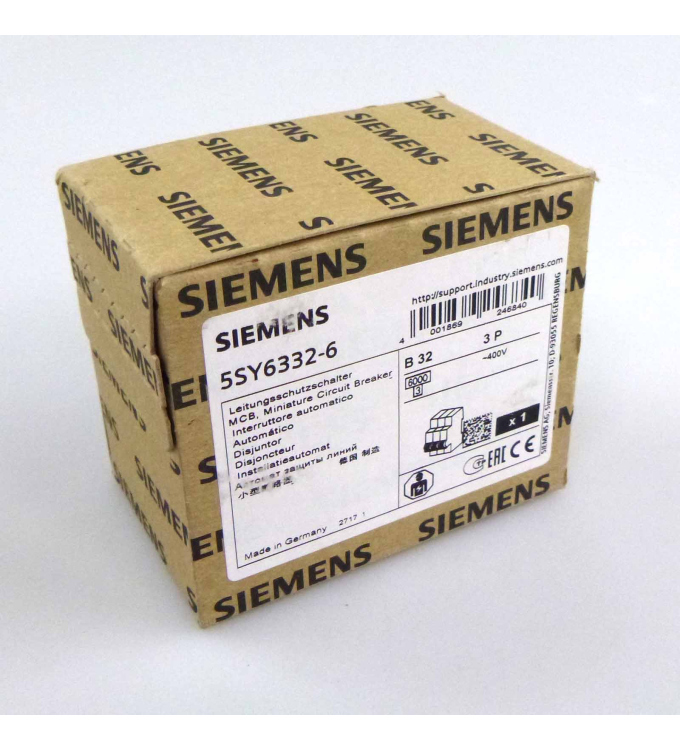 Siemens Leitungsschutzschalter 5SY6 332-6 OVP