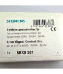 Siemens Fehlersignalschalter 5SX9 201 OVP