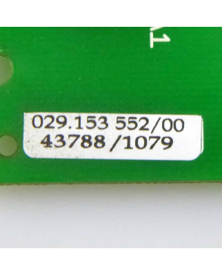 ALSTOM Alspa MD2000 Baugruppe 029.153 552 GEB