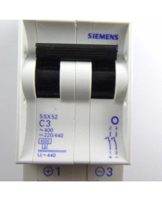 Siemens Leitungsschutzschalter 5SX5 203-7 NOV