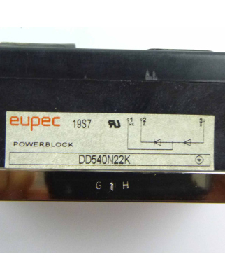 Eupec Powerblock DD540N22K GEB