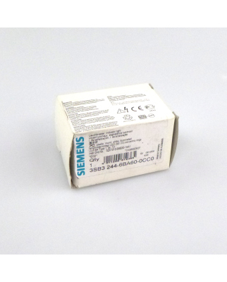 Siemens Leuchtmelder 3SB3 244-6BA60-0CC0 OVP