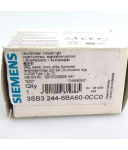 Siemens Leuchtmelder 3SB3 244-6BA60-0CC0 OVP