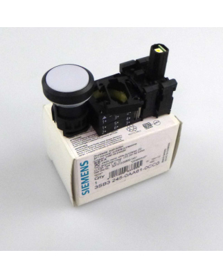 Siemens Leuchtdrucktaster 3SB3 245-0AA61-0CC0 OVP
