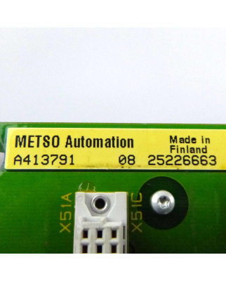 Metso Automation NNE65432212B A413791 GEB