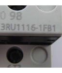 Siemens Überlastrelais 3RU1116-1FB1 GEB