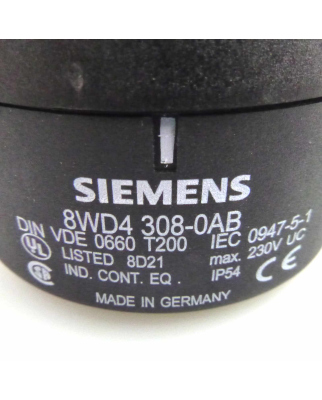 Siemens Anschlusselement 8WD4 308-0AB OVP