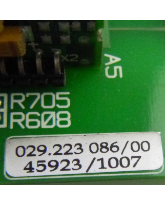 ALSTOM Alspa MD2000 Baugruppe 029.223086/00 GEB