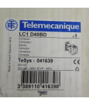 Telemecanique Schütz LC1D40BD 041639 24VDC OVP