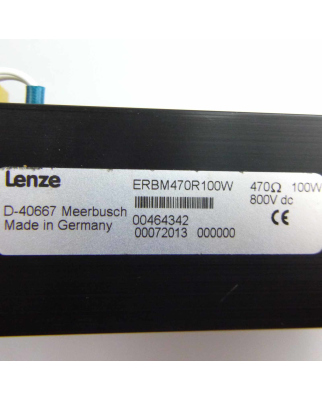 Lenze Bremswiderstand ID 00464342 ERBM470R100W OVP