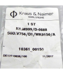Kraus&Naimer Schlosseinrichtung K0.M999/D-0888 S0D.V756/D1/WK0150/A OVP