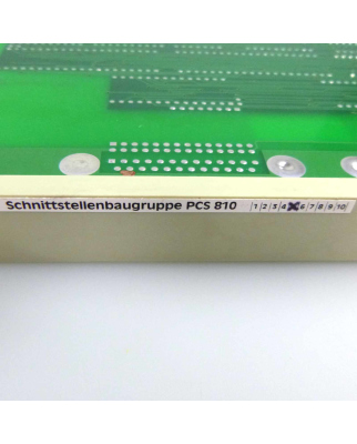 Systeme Lauer Schnittstellenbaugruppe PCS810-1 E-Stand:05...