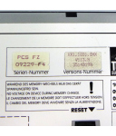 Systeme Lauer Bedienkonsole PCS 110FZ GEB