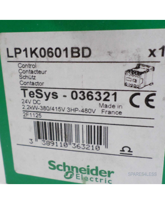 Telemecanique / Schneider Sch&uuml;tz LP1K0601BD 036321 OVP