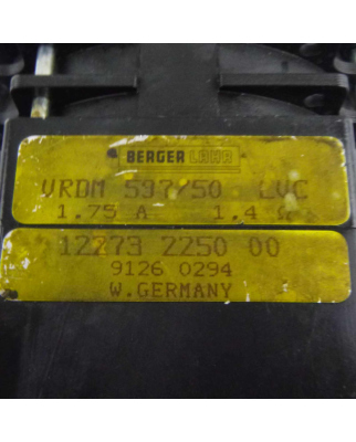 BERGER LAHR Schrittmotor VRDM 597/50 LVC 12273225000 GEB