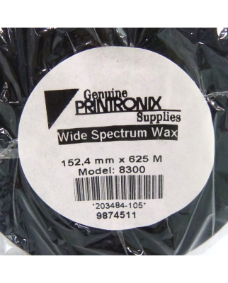Printronix Farbband Wax Ribbon 8300 203484-105...