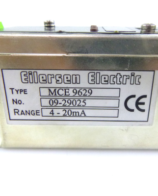 Eilersen Electric Wiegesteuerung MCE 9629 4-20mA GEB