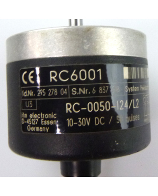 ifm electronic/Heidenhain Inkrementaler Drehgeber RC6001 RC-0050-I24/L2 295278-04 GEB