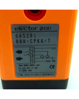 ifm electronic Reflexlichttaster OAH-CPKGT OA5201 OVP