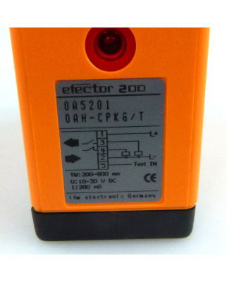 ifm electronic Reflexlichttaster OAH-CPKGT OA5201 GEB