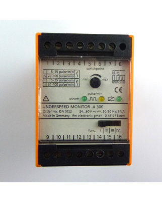 ifm ecomat200 Stillstandswächter A300 DA0122 GEB