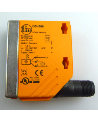 ifm efector Reflexlichttaster O5H500 O5H-FPKG/US100 NOV