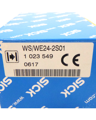 SICK Lichtschranke Sender u. Empfanger WS/WE24-2S01 1023549 OVP