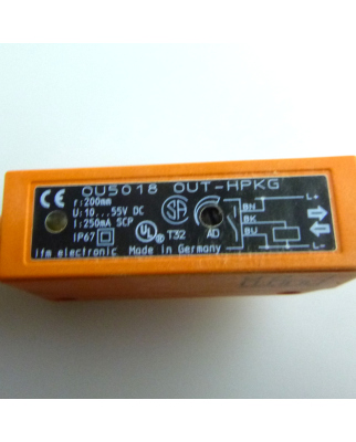 ifm Reflexionslichtschranke OU5018 OUT-HPKG OVP