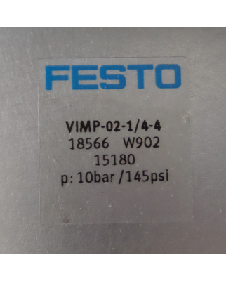 Festo Ventilinsel VIMP-02-1/4-4 18566 #K2 OVP