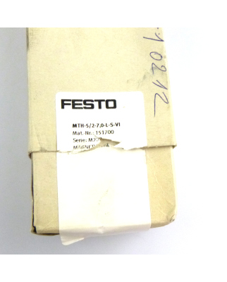 Festo Magnetventil MTH-5/2-7,0-L-S-VI 151700 OVP
