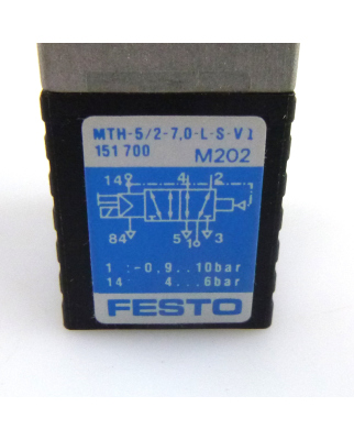 Festo Magnetventil MTH-5/2-7,0-L-S-VI 151700 OVP