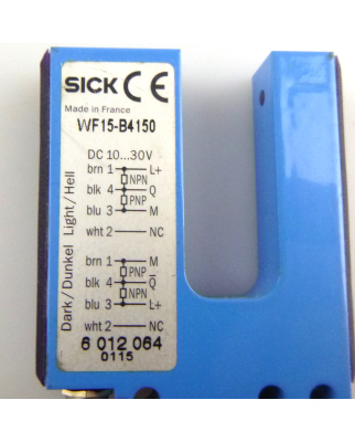 SICK Gabelsensor WF15-B4150 6012064 NOV