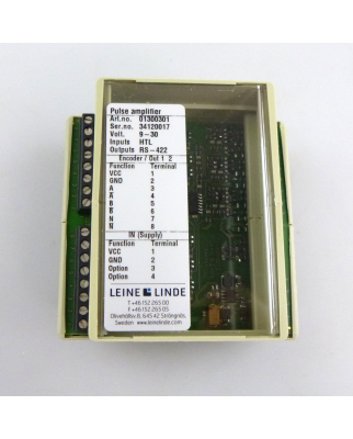 Leine&Linde Interface converter HTL/RS-422 01300301 OVP