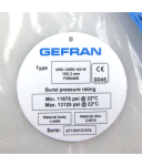 GEFRAN Berstscheibe GRD-12500-152-W 11875-13125psi 165,3mm NOV