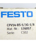 Festo Ventilbausatz CPV14-BS-5/3G-1/8 176057 OVP
