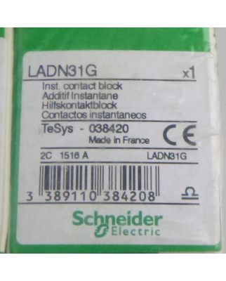 Schneider Electric Hilfskontaktblock LADN31G TeSys-038420...
