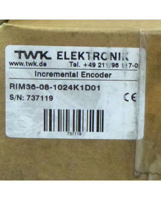 TWK Elektronik Drehgeber RIM36-08-1024K1D01 OVP