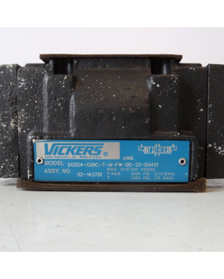 Vickers Hydraulikventil DG5S4-02C-T-M-FW-B5-20-EN410 NOV