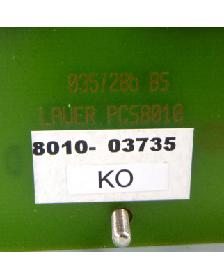 Systeme Lauer Interface Modul PCS8010-03735 GEB