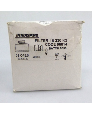 INTERSPIRO Gasfilter IS230K2 96814 OVP