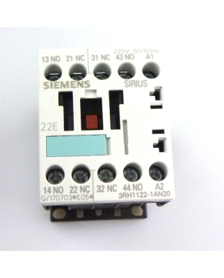 Siemens Schütz 3RH1122-1AN20 220V OVP