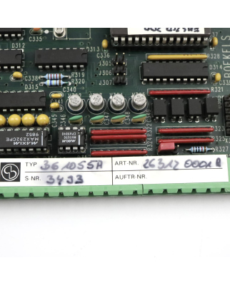 Boekels Controller Board DP862-02 BG 1055 A GEB
