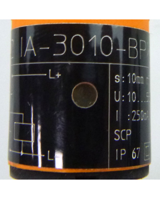 ifm efector induktiver Näherungsschalter IA5082 IA-3010-BPKG NOV