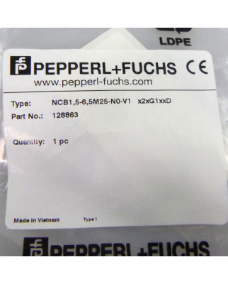Pepperl+Fuchs Induktiver Sensor NCB1,5-6,5M25-N0-V1 128863 OVP