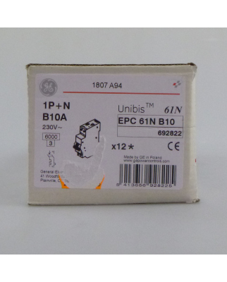 General Electric Leistungschutzschalter EPC 61N B10...
