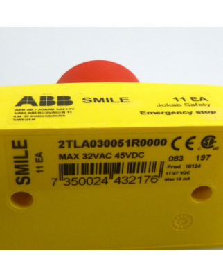 ABB Not-Halt-Taster Smile 11 EA 2TLA030051R0000 OVP