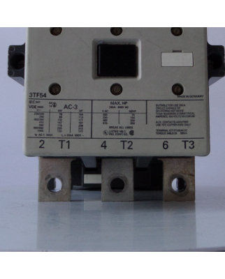 Siemens Schütz 3TF5422-0AR0 GEB