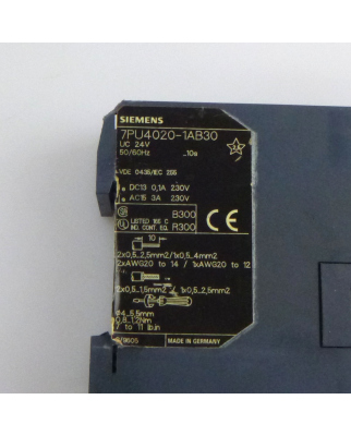 Siemens Zeitrelais 7PU4020-1AB30 24V GEB