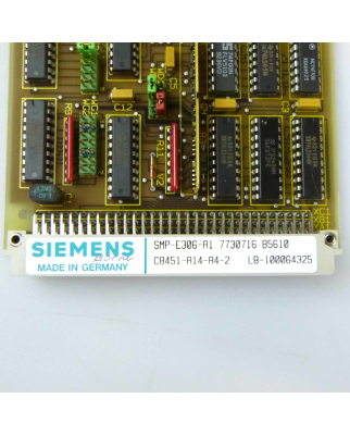 Siemens SICOMP SMP-E306 C8451-A14-A4-2 GEB