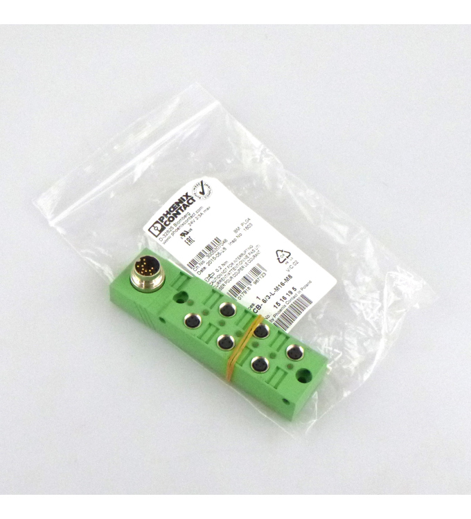 Phoenix Contact Sensor-/Aktor-Box SACB-6/3-L-M16-M8 1516195 OVP